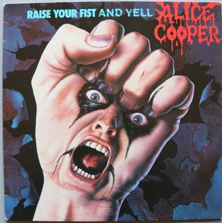 LP Alice Cooper - Raise Your Fist and Yell