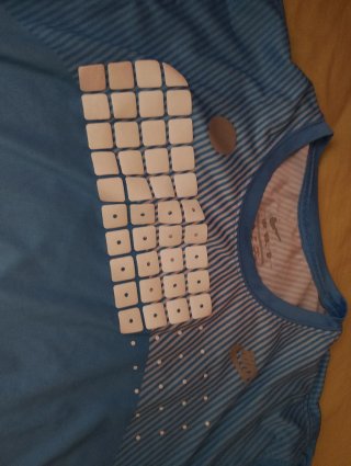 Camiseta Nike azul degradado