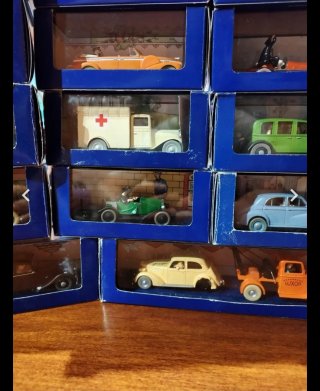 Collezione modellini auto Tintin