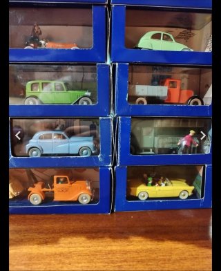 Collezione modellini auto Tintin