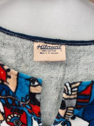 Accappatoio mare etnico cotone Hilasal