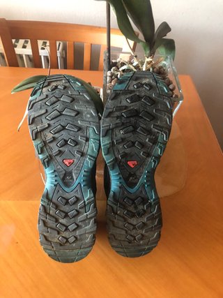Zapatillas Salomon Negro/Verde