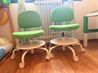 Silla Escritorio Infantil VIMUND Verde