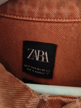 Chaqueta Zara Oversize M sobrecamisa