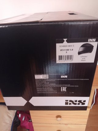 Casco de moto ixs