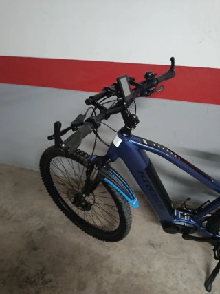 Bicicleta Eléctrica Kross Azul