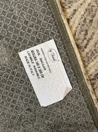 Tappeto Cotone 200x140 cm
