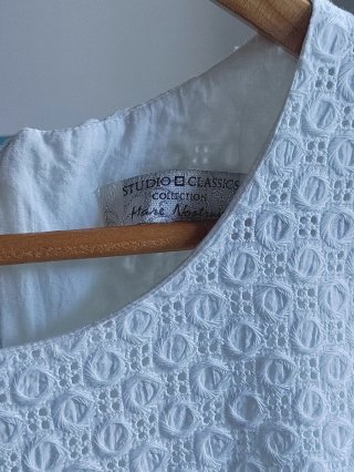 Vestido blanco de verano