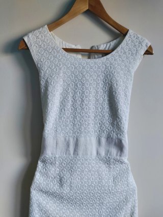 Vestido blanco de verano