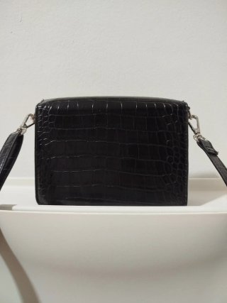Bolso Bershka Negro Fiesta con Correa