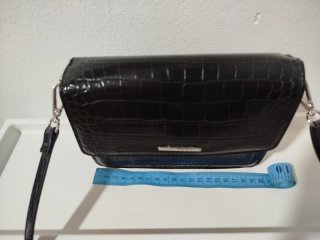 Bolso Bershka Negro Fiesta con Correa
