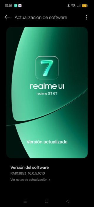 Realme GT 6T 5G 256GB    IMPOLUTO - 2 DIAS DE USO