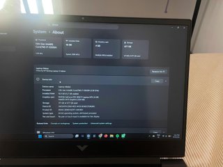 HP Victus 15 Gaming Laptop i7-12650H RTX 3050 16GB