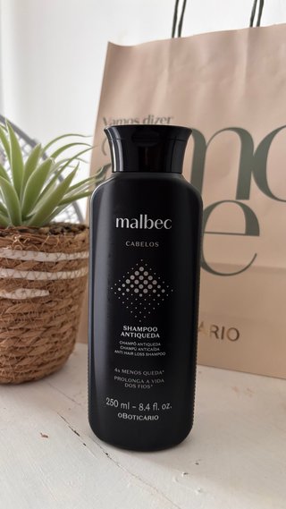 Shampoo Masculino Antiqueda Malbec Club - PVP 9,99