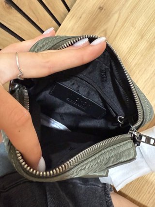 Borsa a tracolla Diesel unisex verde militare