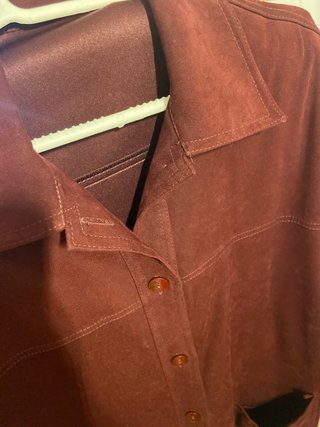 Chaqueta roja/burdeo