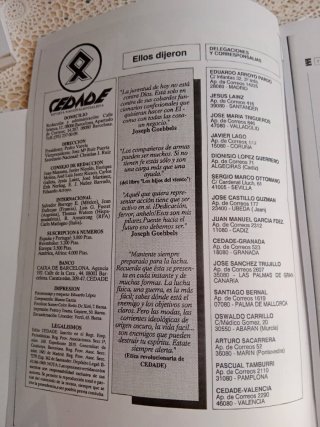 Cedade -Revista 1989.