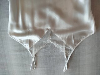 Conjunto Bata y camisón novia encaje
