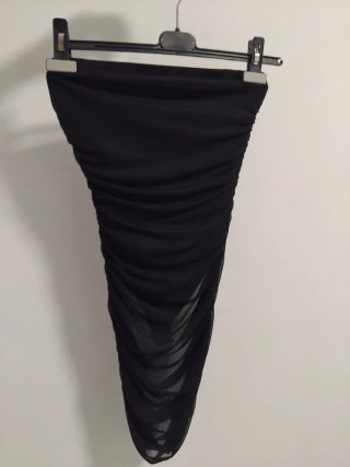 Top Corto Encaje rojo Talla Única
