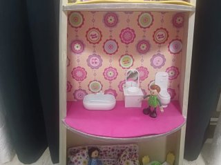 Casa de muñecas tipo faro