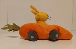 Ikea Conejo sonajero de peluche