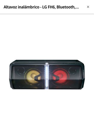 Altavoz LG FH6 Inalámbrico Bluetooth Karaoke