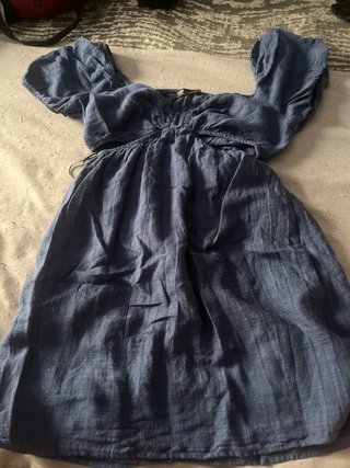 Vestido de verano azul
