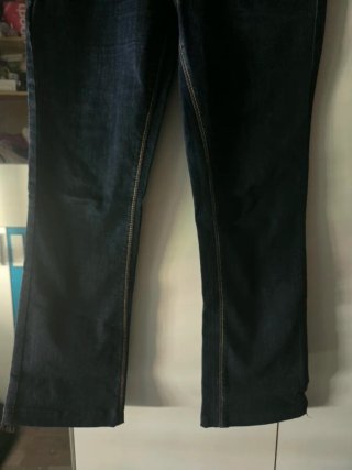 Pantalón vaquero bootcut tiro bajo EUR 38