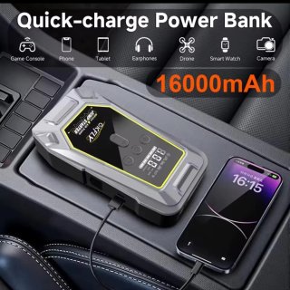 Arrancador Batería Coche 7000A