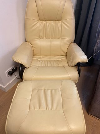 Sillón masaje con reposapiés