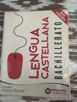 Lengua castellana Beatriz Bernal Bachillerato.