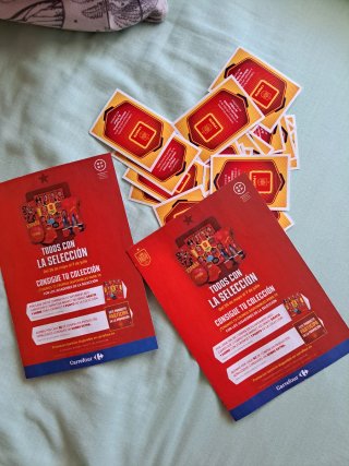 Colección cromos Selección Española Fútbol