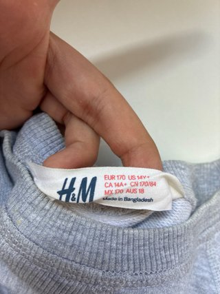 Sudadera H&M Cassette Talla 170cm