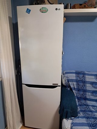 Nevera LG blanca