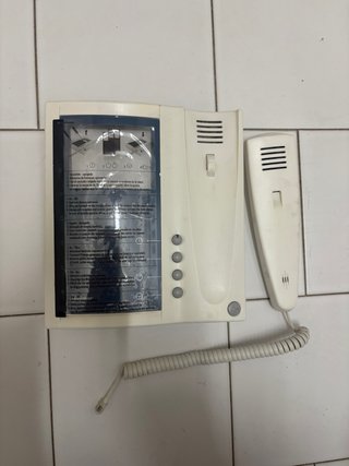 Portero Automático Blanco