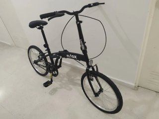 Bicicleta Plegable 20 Negra