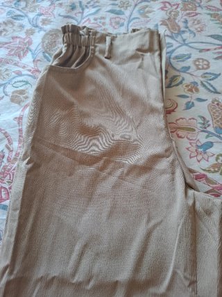 Pantalone Beige vita elasticizzata taglia 46-48