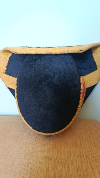 Tricornio de gala antiguo