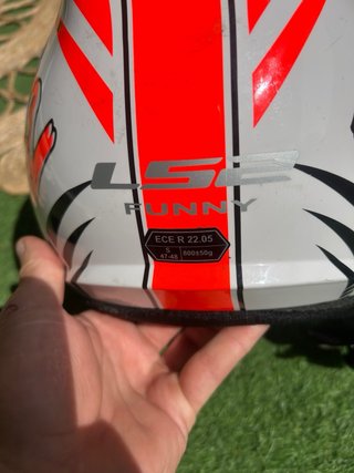 Casco Moto Infantil
