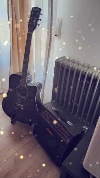 Pack Guitarra Electroacústica + Ampli