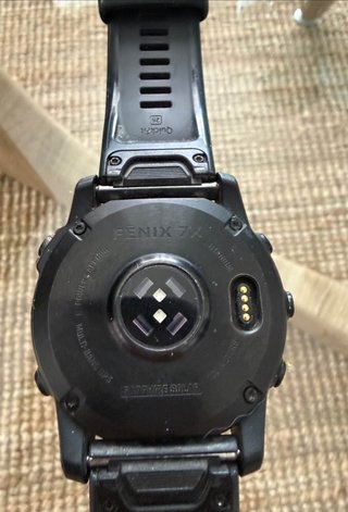 Garmin Fenix 7X Sapphire Solar Negro