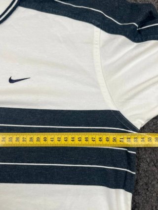 Polo Nike Rayas Azul Blanco