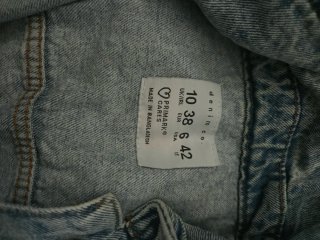 Mono vaquero corto Talla M