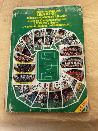 Álbum Liga 83-84 Original