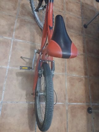 Bicicleta roja TOPBIKE