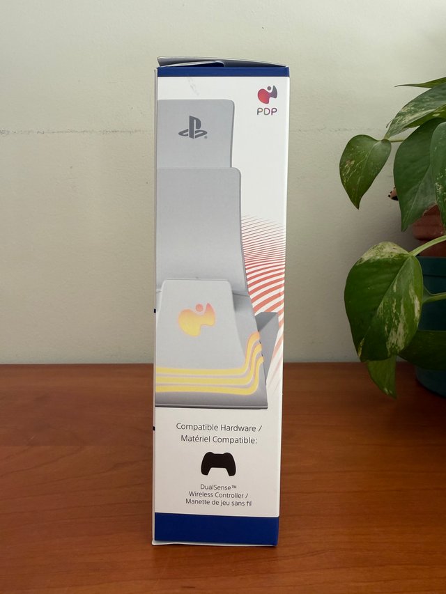 Cargador Doble PDP Afterglow Wave PS5 Blanco