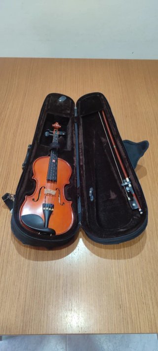 Violín STRADELLA 1/4 con arco y estuche.