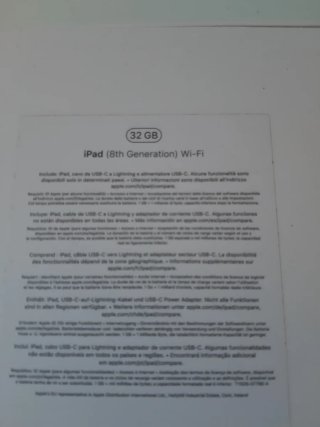 iPad 32 Gb 8 Generación - Impecable estado