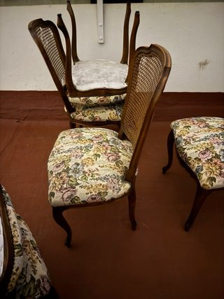 Sedie Luigi XVI vintage da restaurare