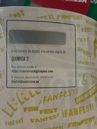 Química 2 Bachillerato : Fanfest